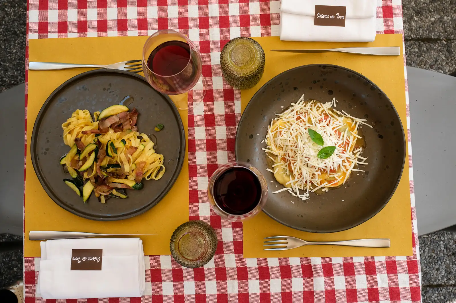Un piatto della cucina brianzola dell’Ostaria alla Torre