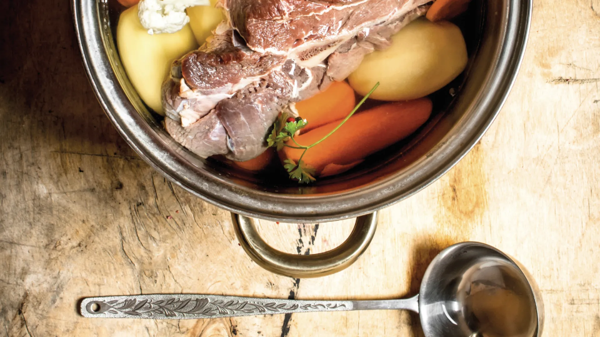 Bollito misto della tradizione all’Ostaria alla Torre di Giussano
