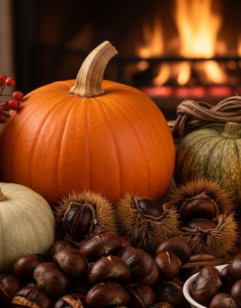 Zucca e castagne: il menù d’autunno dell’Ostaria alla Torre